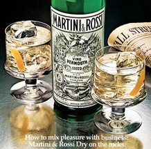 Martini And Rossi Dry Vermouth 1979 Advertisement Distillery Alcohol DWKK2 - £23.59 GBP