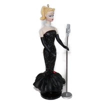 Hallmark Keepsake Ornament 1995 Barbie Solo In The Spotlight Doll Black ... - $115.36 MXN
