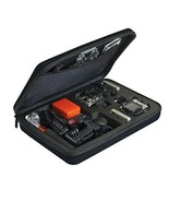 Large Custom Case F/ Gopro Hero1, 2, 3, 3+ &amp; 4 Black Silver Action Camer... - £23.83 GBP