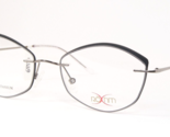Röhm Echange BELLE Noir Mat Unique Rare Lunettes Glassese Rohm 53-18-140mm - $106.03
