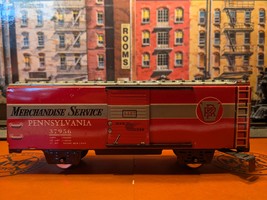 Marx Trains Used  # 37956A/1427  7 INCH  Metal PRR Pennsylvania Merchandise - $11.00