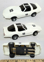 1980 Bachmann Super Trax White Chevy Corvette Vintage Muscle 1:32 Slot Car Unused - £12.67 GBP