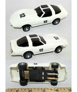 1980 Bachmann SuperTrax White CHEVY CORVETTE Vintage Muscle 1:32 SLOT CA... - $23.31 CAD