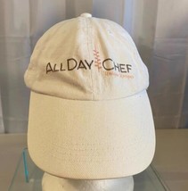 White Adult Adjustable All Day Chef Cap / Hat Pre-Owned - $7.91