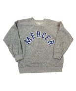 Vintage Mercer University 80s Champion Gray Crewneck Sweatshirt USA Made... - $1,089.10 MXN
