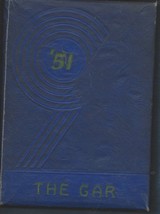 Garwood High School, Garwood, TX-1951 The Gar Yearbook-Unsigned - £15.72 GBP