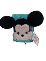 Disney Tsum Tsum Mickey Mouse Fuzzy Journal Lock Pen &amp; Stickers NEW - £8.31 GBP