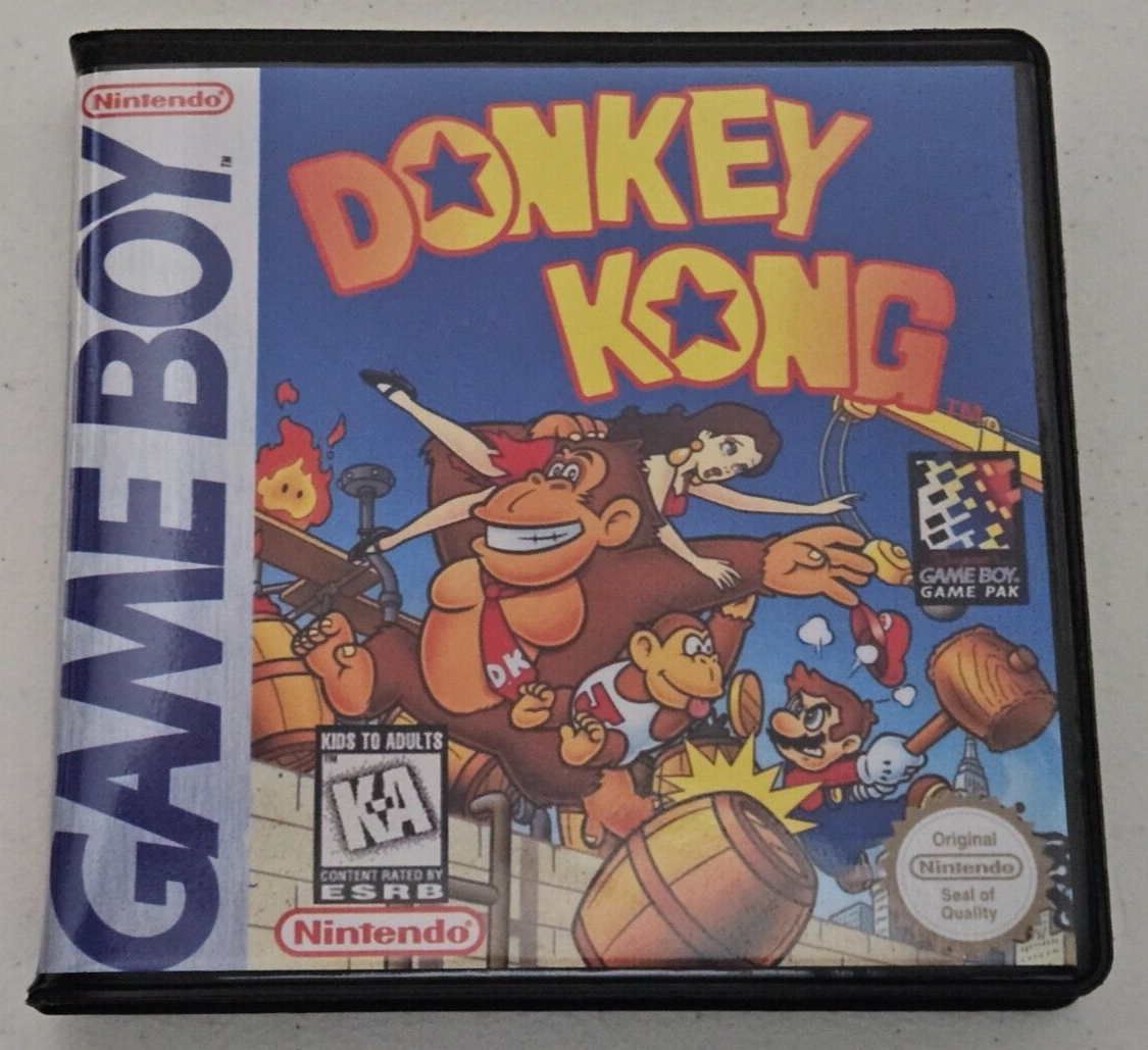 Donkey Kong CASE ONLY For Nintendo Game Boy Custom Clamshell Design - $12.18