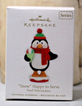 Hallmark Keepsake Ornament &quot;Snow&quot; Happy To Serve 2010 Noel Nutcracker QX8326 - £9.77 GBP