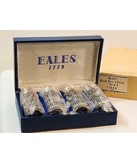 4- Vintage Eales 1779 Japan Cobalt Blue &amp; Silverplated Salt &amp; Pepper Sha... - £21.79 GBP