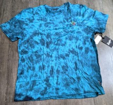 Brooklyn Cloth NWT Men&#39;s XL Blue Tie Dye Luxury Logo Tshirt AZ - £13.46 GBP