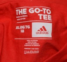 Adidas NBA Licensed Portland Trail Blazers Red Youth Extra Large T Shirt image 3