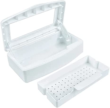 Yoleshy Professional Plastic Sterilizing Tray,Clean Sterilizer Box Stora... - £11.14 GBP