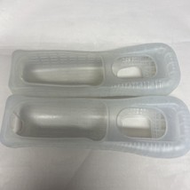 X2  OEM Nintendo Wii Silicone/Gel Skin Cover for Wii Remote Clear Protec... - £6.19 GBP
