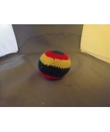 Woven Red Yellow Green Hacky Sack  - $8.20 CAD