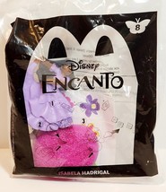 Disney SEALED McDonald&#39;s Encanto Isabela Madrigal 8 Toy 2021 Brand New - £15.93 GBP