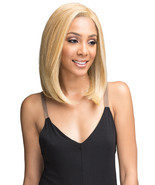 BOBBI BOSS ESCARA LIGHTWEIGHT SYNTHETIC WIG WITH 4&quot; LACE DEEP PART - B36... - £29.09 GBP