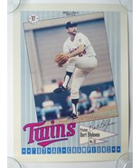 Bert Blyleven Minnesota Twins League Champions Baseball Poster 1987 15x20 - $24.74