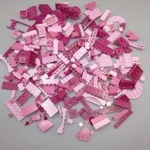 Lego Bricks Lot Pink Light And Dark 8 Oz - $12.86