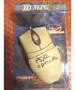 Wired PS/2 Optical Wheel Mouse NEW - $362.41 MXN