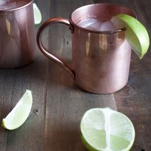 Moscow Mule Copper Mug by Solid Copper - Authentic Moscow Mule Mugs Unlined 16oz - £8.01 GBP