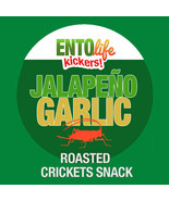 Mini-Kickers Jalapeno Garlic Flavored Cricket Snack - $8.13 CAD