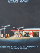 Phillips 66 Illinois Highway Map 60s Vintage Gas Oil Travel Guide 1962  - £12.13 GBP