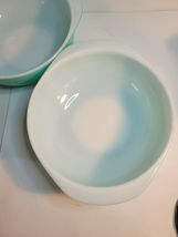 2 Pyrex No. 24 2 Qt Turquoise Casserole Dishes image 2