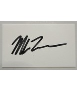 Mike Tyson Signed Autographed 3x5 Signature Card - $920.82 MXN