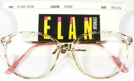 NEW ELAN Eyewear 9109 ROSE EYEGLASSES GLASSES PLASTIC FRAME 53-16-140mm - €13,56 EUR