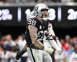 Maxx Crosby Signed Photo 8X10 Rp Autographed Reprint Las Vegas Raiders ** - £15.97 GBP