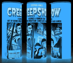 Glow in the Dark Creepshow Halloween Horror Cup Mug Tumbler 20oz - £18.44 GBP