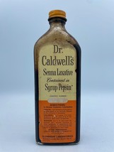Vintage Dr. Caldwell&#39;s Senna Laxative with Pepsin Syrup - £15.55 GBP