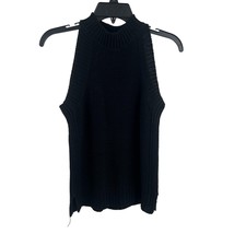 Quinn Black Sleeveless Sweater Size Medium  - £14.33 GBP