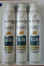 3x Cans Pantene Pro V Foam Conditioner Classic Clean 6 Oz Cans - £4.71 GBP