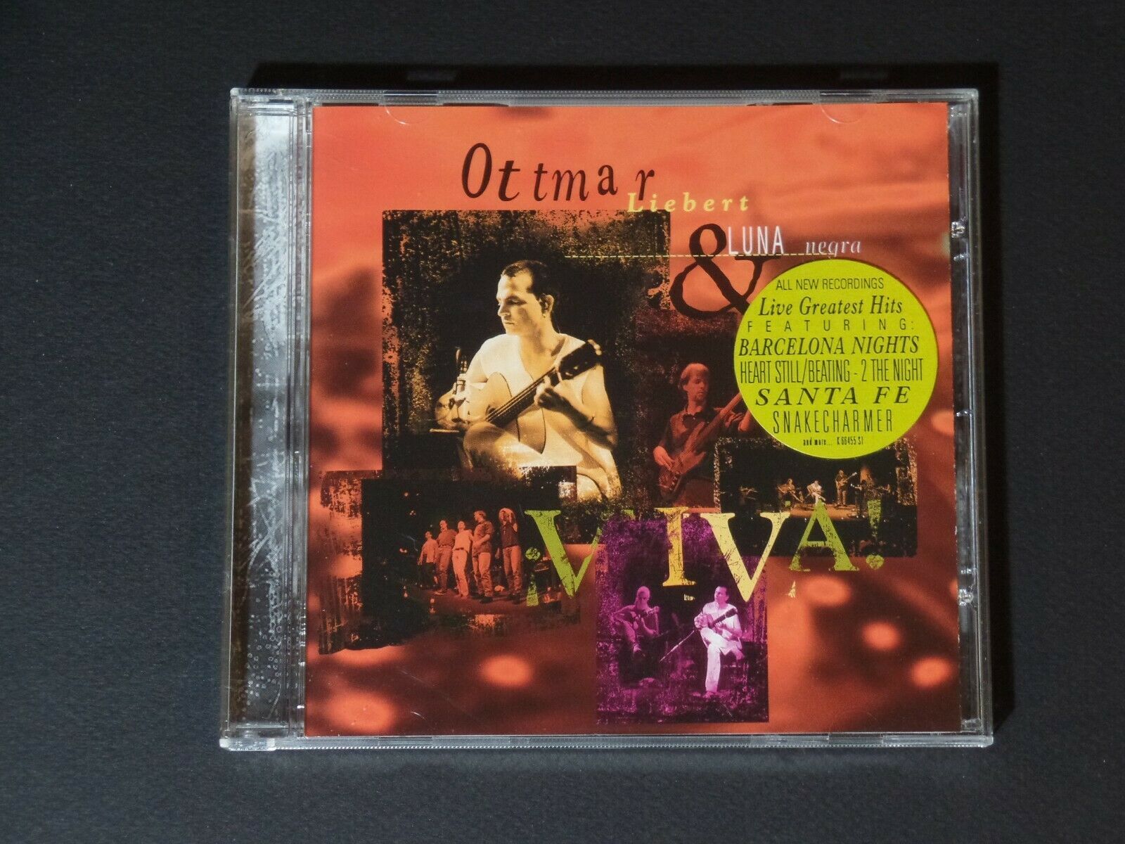 Primary image for Ottmar Liebert + Luna Negra — Viva!, [CD] — Fine, Excellent Condition