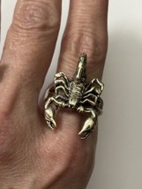 925 Sterling Men&#39;s Scorpion Ring 3D Size 11.5 NWOT - £29.80 GBP