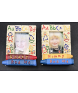 Vintage 1997 Figi 2&quot;x3&quot; Mommy &amp; Daddy And Me Child Baby Resin Frames - £7.43 GBP