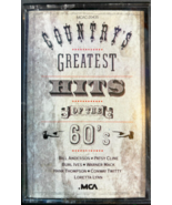 Country&#39;s Greatest Hits Of The 60s 1987 Audio Cassette - $8.35 CAD