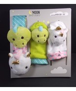 Moon &amp; Stars hands and feet discovery rattle set  NWT - £10.18 GBP