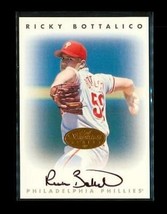 1996 Donruss Leaf Signature Autograph Baseball Card Ricky Bottalico Phillies - £7.90 GBP