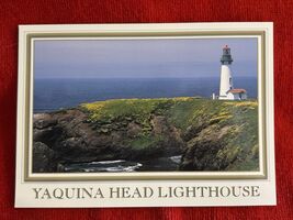 Oregon Postcard Yaquina Head Lighthouse New Unposted - $3.99