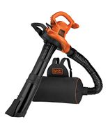 BLACK+DECKER Electric Leaf Blower, Leaf Vacuum and Mulcher 3 in 1, Backp... - €109,80 EUR