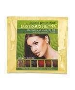  Golden Blonde Color by Nature Lustrous Henna 100 grams  - £8.00 GBP