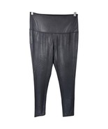 Rachel Zoe Womens Large Leggings Faux Leather Hi Rise Ankle Pants Black ... - $32.52 CAD