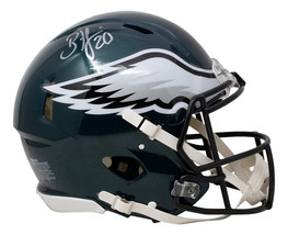 Brian Dawkins Autografato Philadelphia Eagles Completo Misura Velocità Autentico - £459.81 GBP