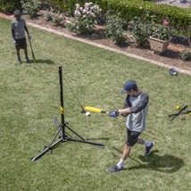 Baseball Swing Trainer Portable Foldable Durable with Short Cord - £342.31 GBP