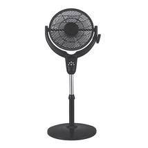 Optimus 14 Inch Louver Rotating Oscil Pedestal Air Circulator with Remot... - £65.33 GBP