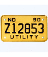 1990 United States North Dakota Utility Special License Plate Z12853 - $20.35 CAD