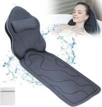 Luxury Thick Full Body Bath Pillows Mat &amp; Cushion For Bathtub Headrest, ... - £69.02 GBP